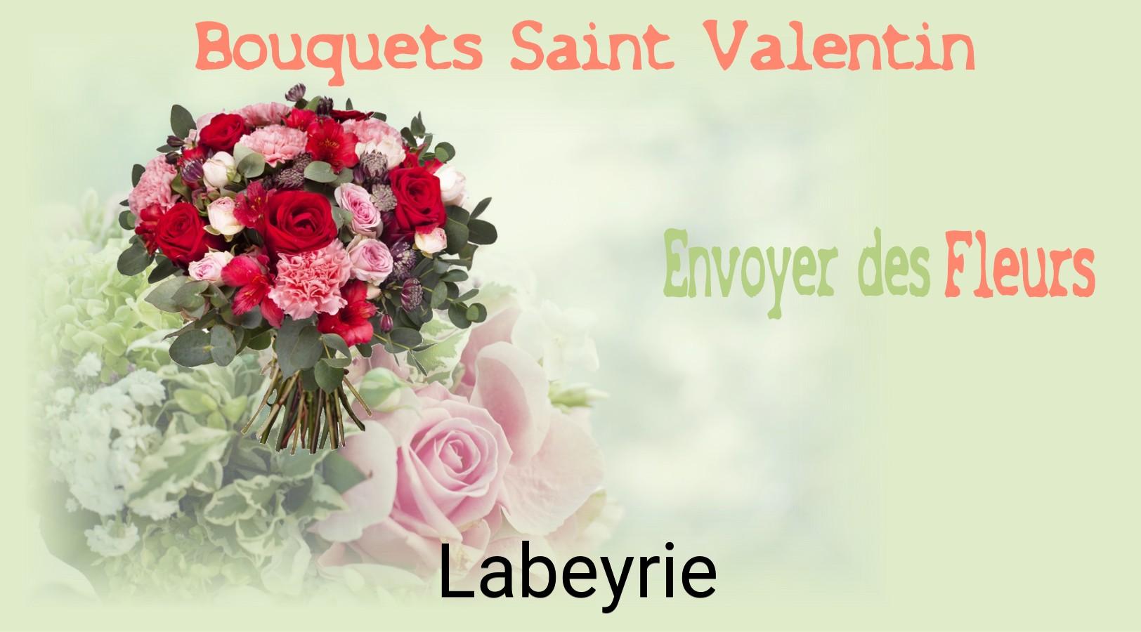 Roses de Saint-Valentin livrées à Labeyrie